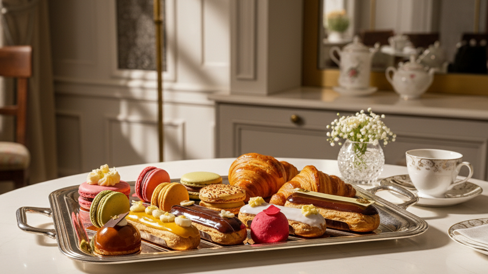 Assortment of best desserts. Best desserts in Tysons, VA.
